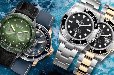 rolex submariner blancpain fifty fathoms release date|Blancpain Rolex.